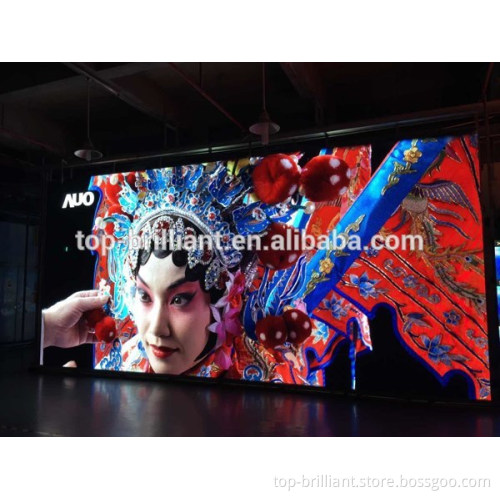 High quality with new style full color indoor P1.9 hd led tv